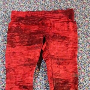 Red Leggings